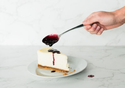 Cheesecakes To Ship New York Slice Marionberry