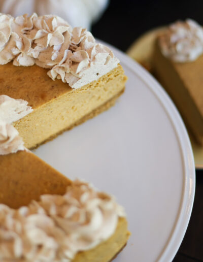 Cheesecakes To Ship Pumpkin Whole Slice