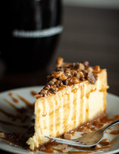 Cheesecakes To Ship Salted Caramel Slice 1