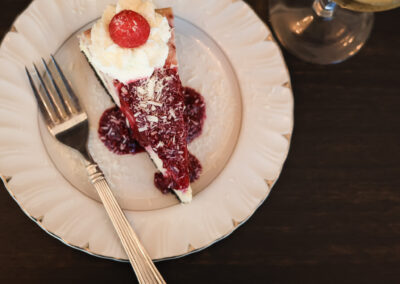 Cheesecakes To Ship White Chocolate Raspberry Slice Wine